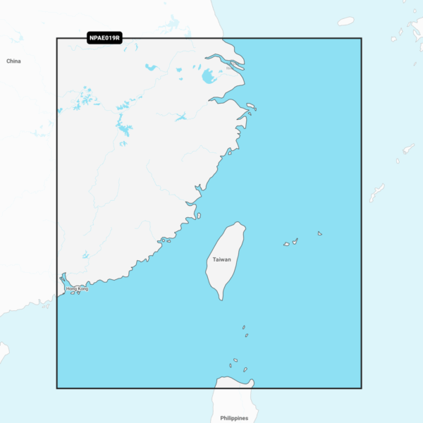 Navionics Platinum+ AE019R Taiwan Digitale Seekarte Regular
