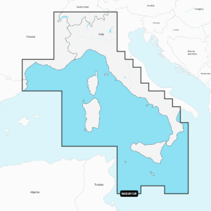 Navionics+ EU012R Mediterranean Sea, Cen. & West (Mittelmeer) Digitale Seekarte Regular