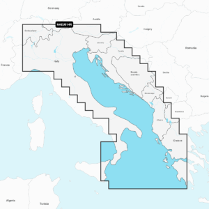 Navionics+ EU014R Italy, Adriatic Sea (Italien - Adria) Digitale Seekarte Regular