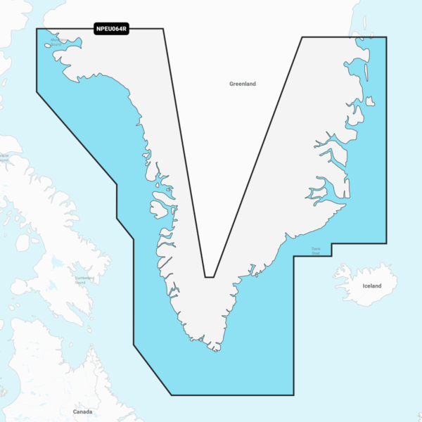 Navionics Platinum+ EU064R Greenland (Grönland) Digitale Seekarte Regular
