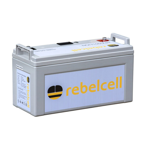 RebelCell 24V100Ah Lithium Akku (2,49kWh)