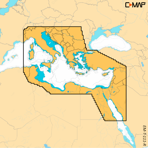 C-Map Reveal X - Ost Mediterran