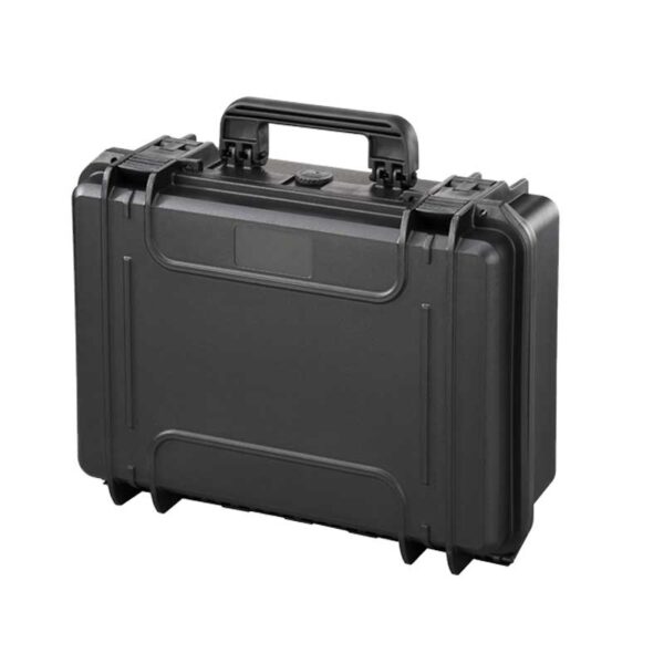Echolotkoffer (mittel) - Schwarz mit Schaum 426x290xH159 mm (Innen)