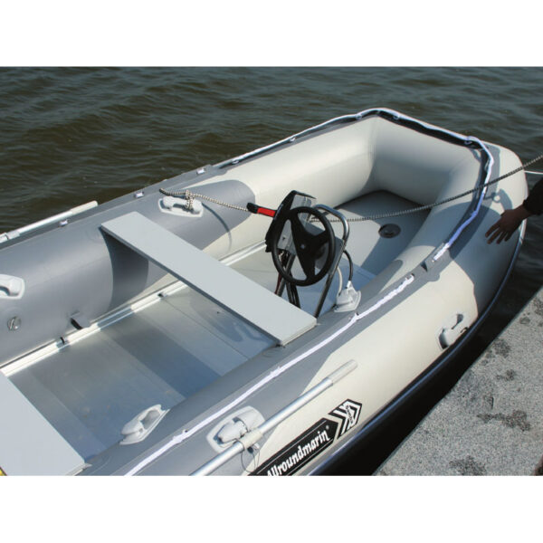 Allroundmarin Schlauchboot Poker 430 - grau 51cm (Für Langschaftmotoren)