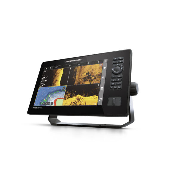Echolot-Bundle - Humminbird XPLORE 10 - Akku - Geberstange - Koffer