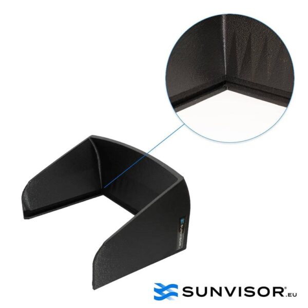 Sunvisor Garmin Echomap ULTRA 122sv - HIGHSPEED mit zusätzlicher Befestigung