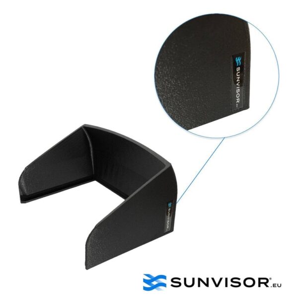 Sunvisor Garmin Echomap ULTRA 122sv - HIGHSPEED mit zusätzlicher Befestigung