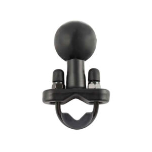 RAM Mounts Relinghalter mit C-Kugel (1,5 Zoll) - für 12,7-31,75 mm Durchmesser, U-Bügel verzinkt