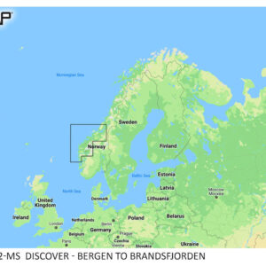 C-MAP DISCOVER Bergen to Brandsfjorden