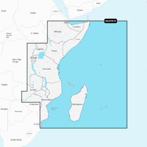 Navionics+ AF001R Ost-Afrika Digitale Seekarte Regular