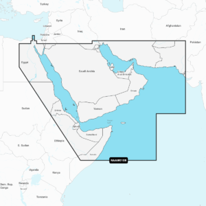 Navionics+ AW010R The Gulf & Red Sea (Golf & Rotes Meer) Digitale Seekarte Regular