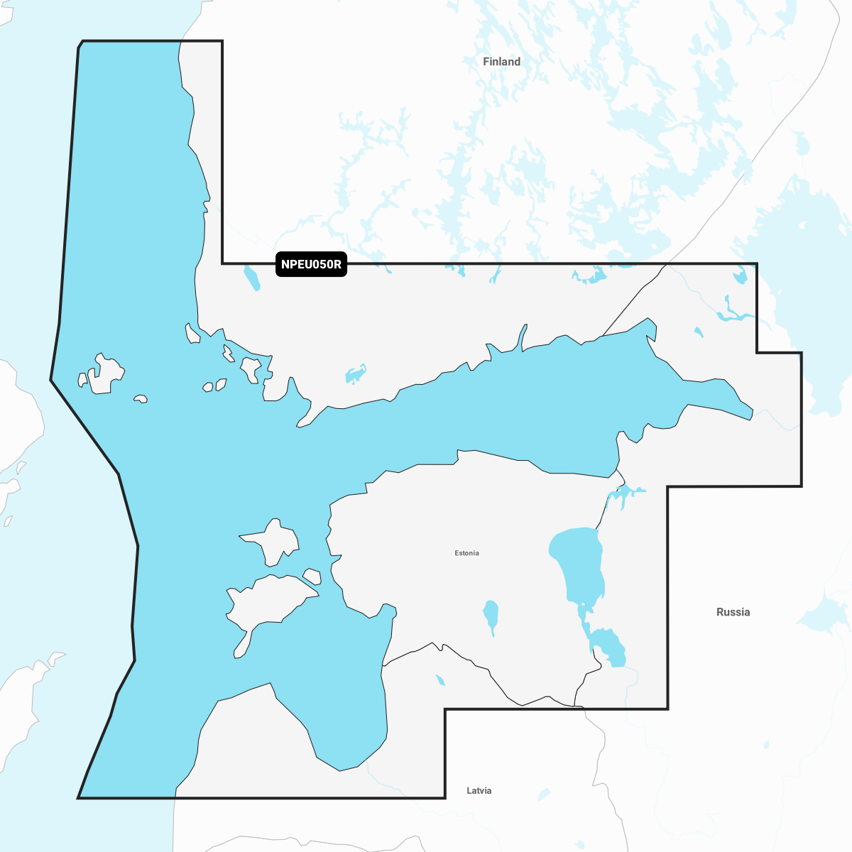 Navionics Platinum+ EU050R Gulf of Finland & Riga Digitale Seekarte Regular