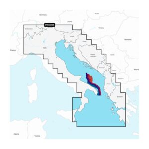 Garmin Navionics Vision+ Seekarte - NVEU014R Italien, Adria (Italy, Adriatic Sea)