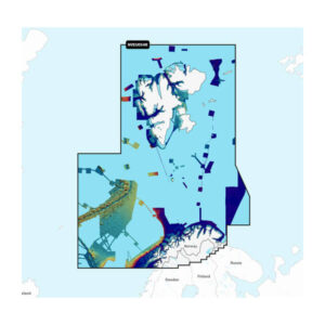 Garmin Navionics Vision+ Seekarte - NVEU054R Norwegen, Vestfjorden bis Svalbard (Norway, Vestfjorden to Svalbard)
