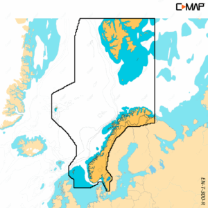 C-Map Reveal X - Norwegen Küste und Skagerrak