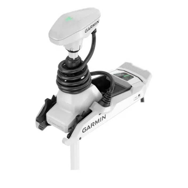 Garmin Force Kraken Trolling Motor - Elektro-Bootsmotor 160 cm Schaft (63 Zoll) - weiß