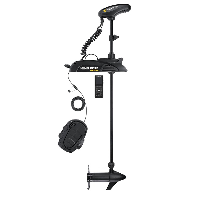 Minn Kota Terrova 80 FL 24V 60" 152cm inklusive DSC Geber, Fernbedienung, Fußpedal