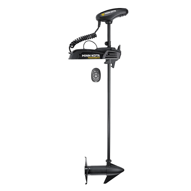 Minn Kota Powerdrive 45 FL 12V 54" 137cm inklusive Mikro Fernbedienung - ohne Geber