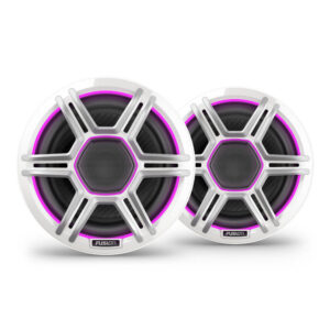 FusionApolloSpeakers_6.5inch_SportsWhite_Front_Magenta_Magenta_Group