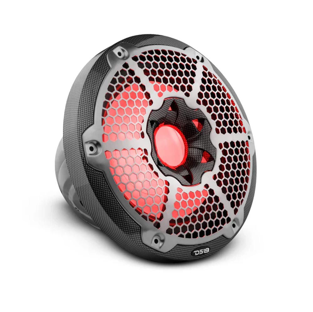 DS18 Subwoofer 10" carbon mit LED / CF-10SUB
