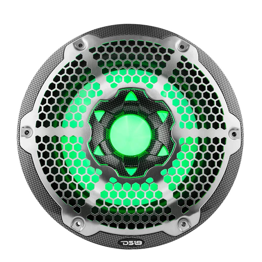 DS18 Subwoofer 10" carbon mit LED / CF-10SUB