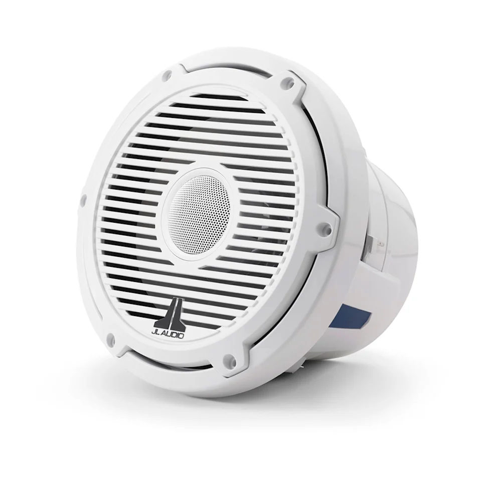 JL Audio M6-Marinelautsprecher - 8,8 Zoll mit weißem Klassik-Grill (Paar)