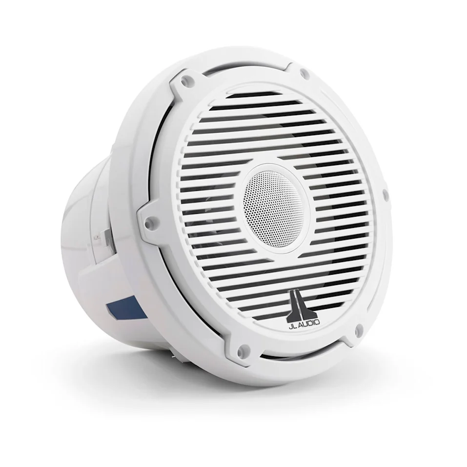 JL Audio M6-Marinelautsprecher - 8,8 Zoll mit weißem Klassik-Grill (Paar)