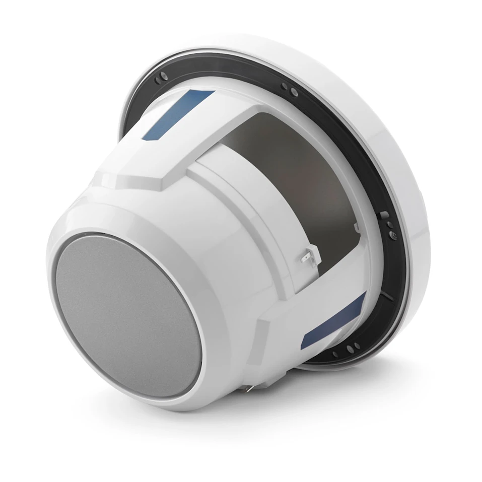 JL Audio M6-Marinesubwoofer - 8 Zoll mit weißem Klassik-Grill