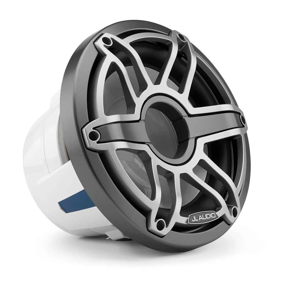 JL Audio M6-Marinesubwoofer - 10 Zoll mit Titan-Sport-Grill