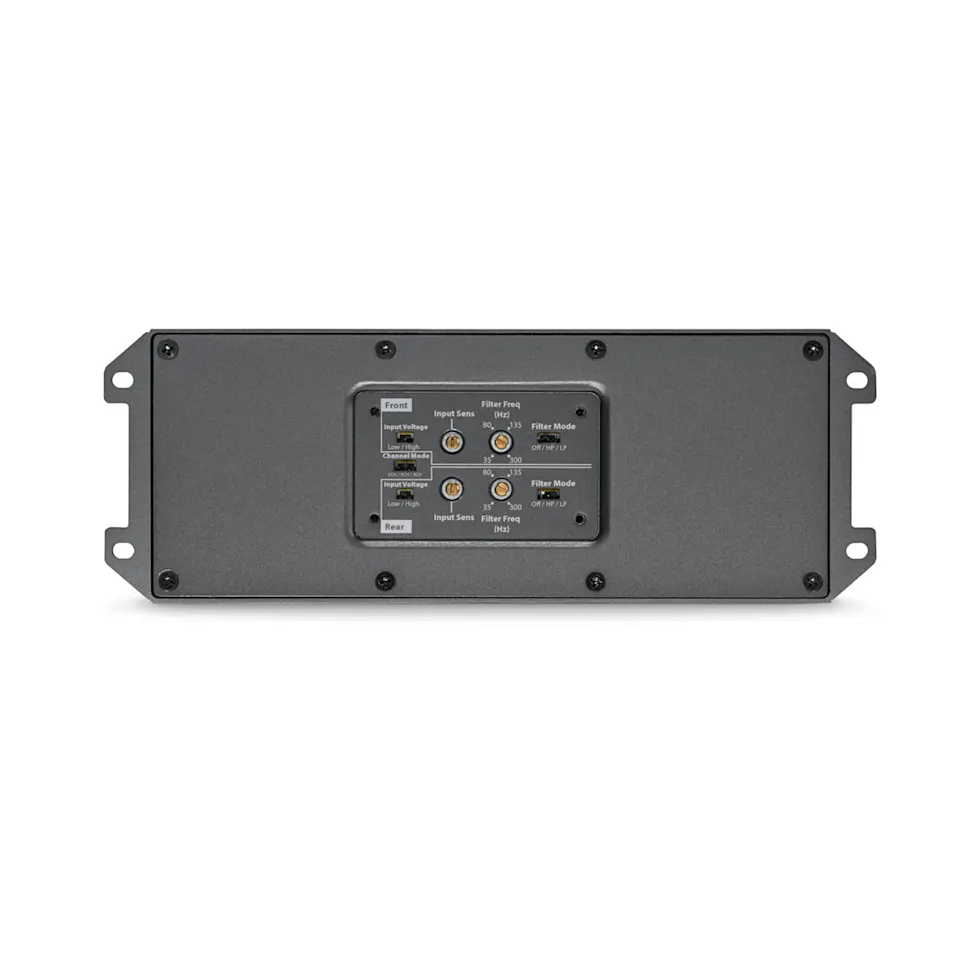 JL Audio MX Marine- und Powersport-Verstärker - 4-Kanal-Fullrange-Verstärker (280 Watt) (MX280/4)