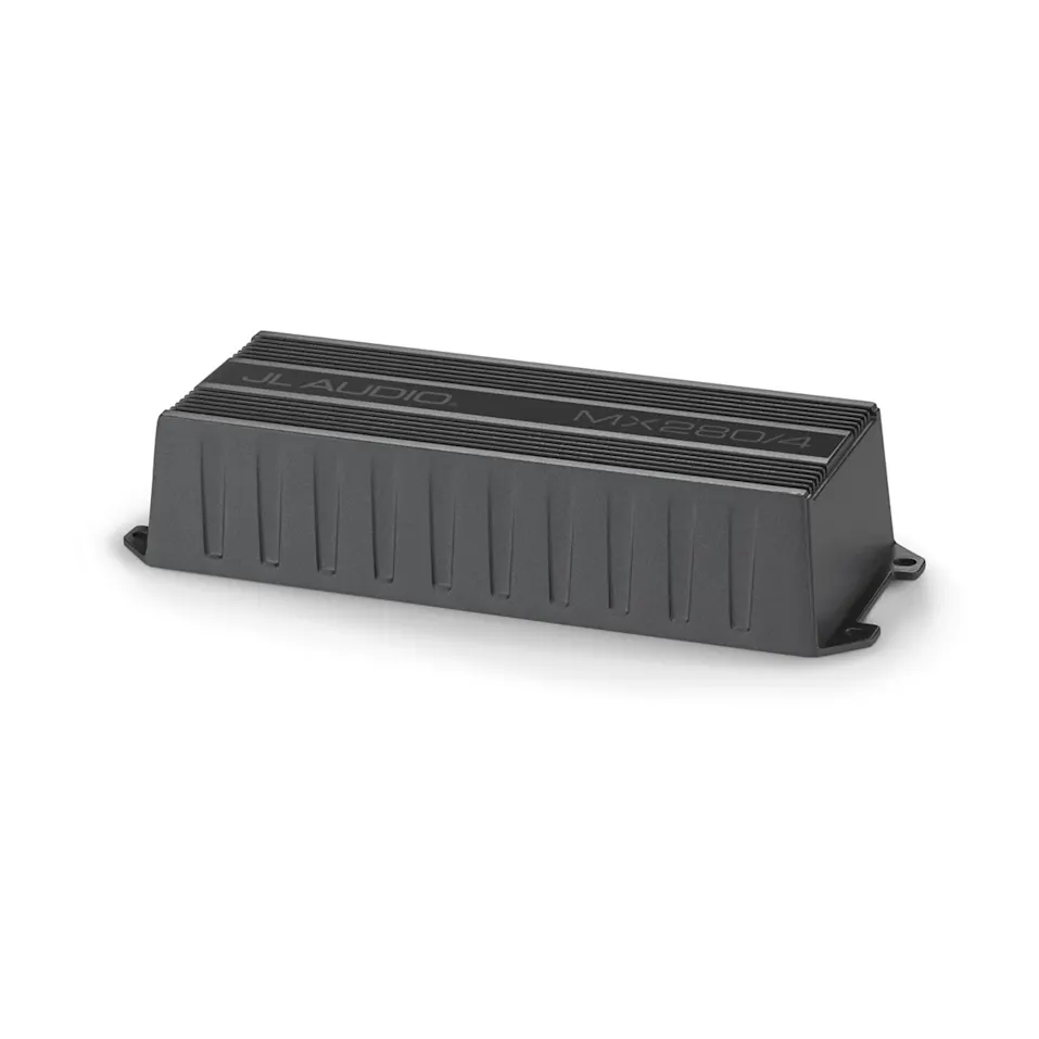 JL Audio MX Marine- und Powersport-Verstärker - 4-Kanal-Fullrange-Verstärker (280 Watt) (MX280/4)