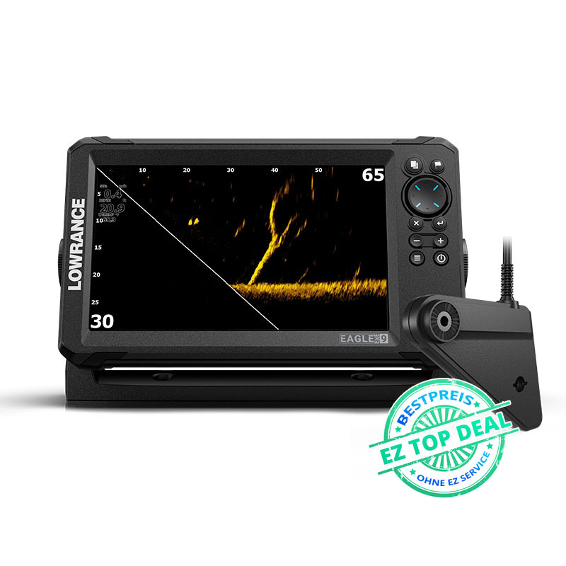 Lowrance Eagle Eye-9 Live Echolot mit Geber - EZ Bestpreis Schnäppchen